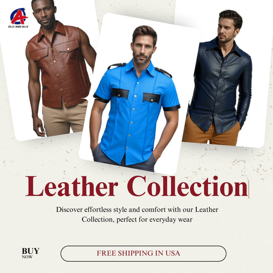 Top 10 Men’s Leather Jackets to Buy in the USA (2025) – Free Shipping | Olly and Ally