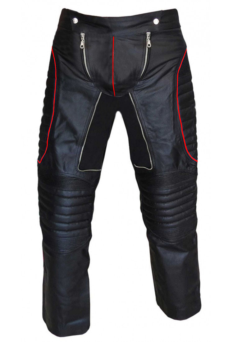 Vaqueros de piel auténtica para hombre de X-Men - X-MEN JEANS