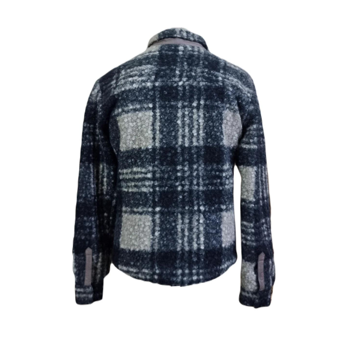 Mens Coat Jacket Premium Quality Wool Outwear Fashion Leather Stylish Shirt Coat Jacket - ELM48