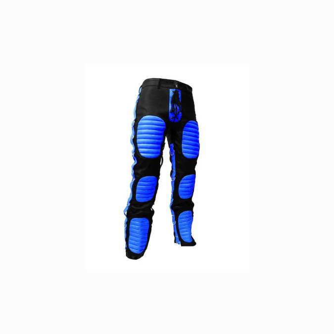 Jeans de bondage robustes en cuir véritable - RAW1