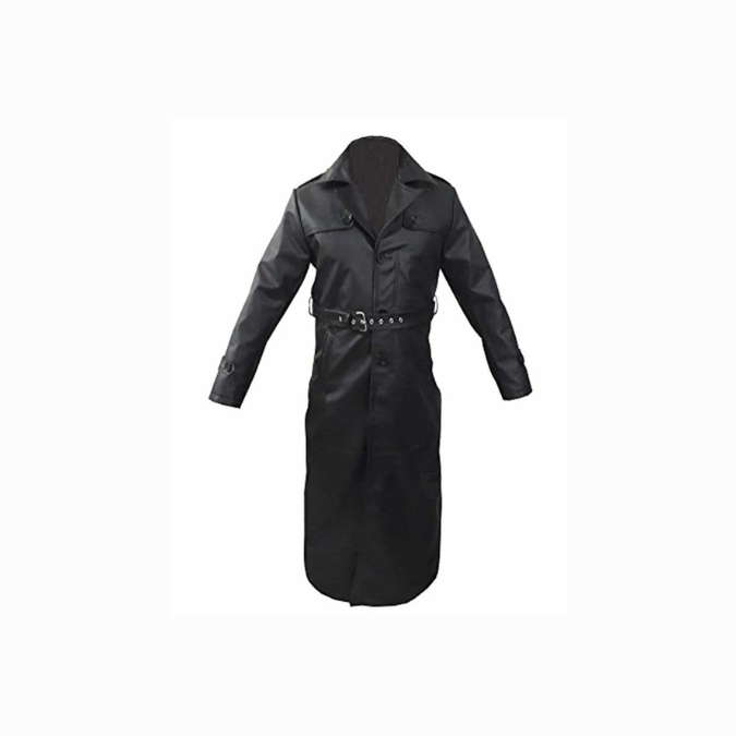 mens leather coat bomber