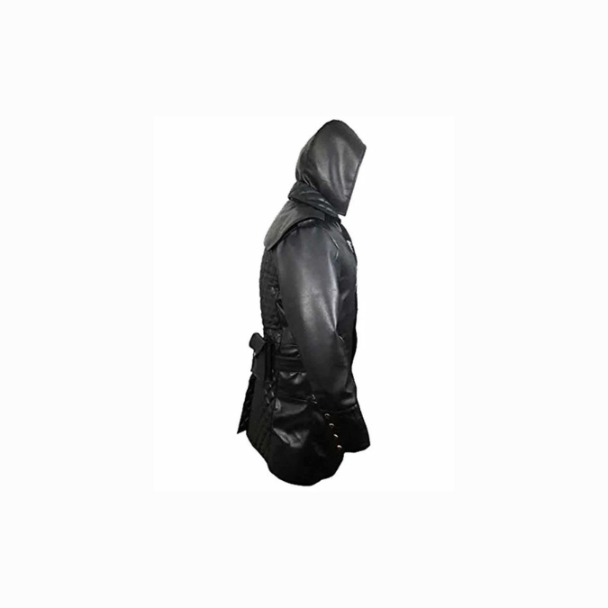 leather trench coat