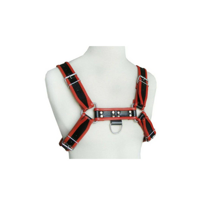 Harnais de corps en cuir véritable pour hommes - H6