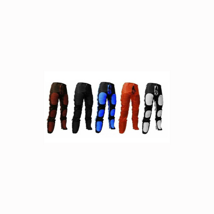 Jeans de bondage robustes en cuir véritable - RAW1