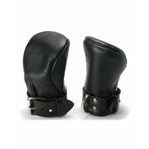Black Sheep Leather Padded Mitts - Mitts3