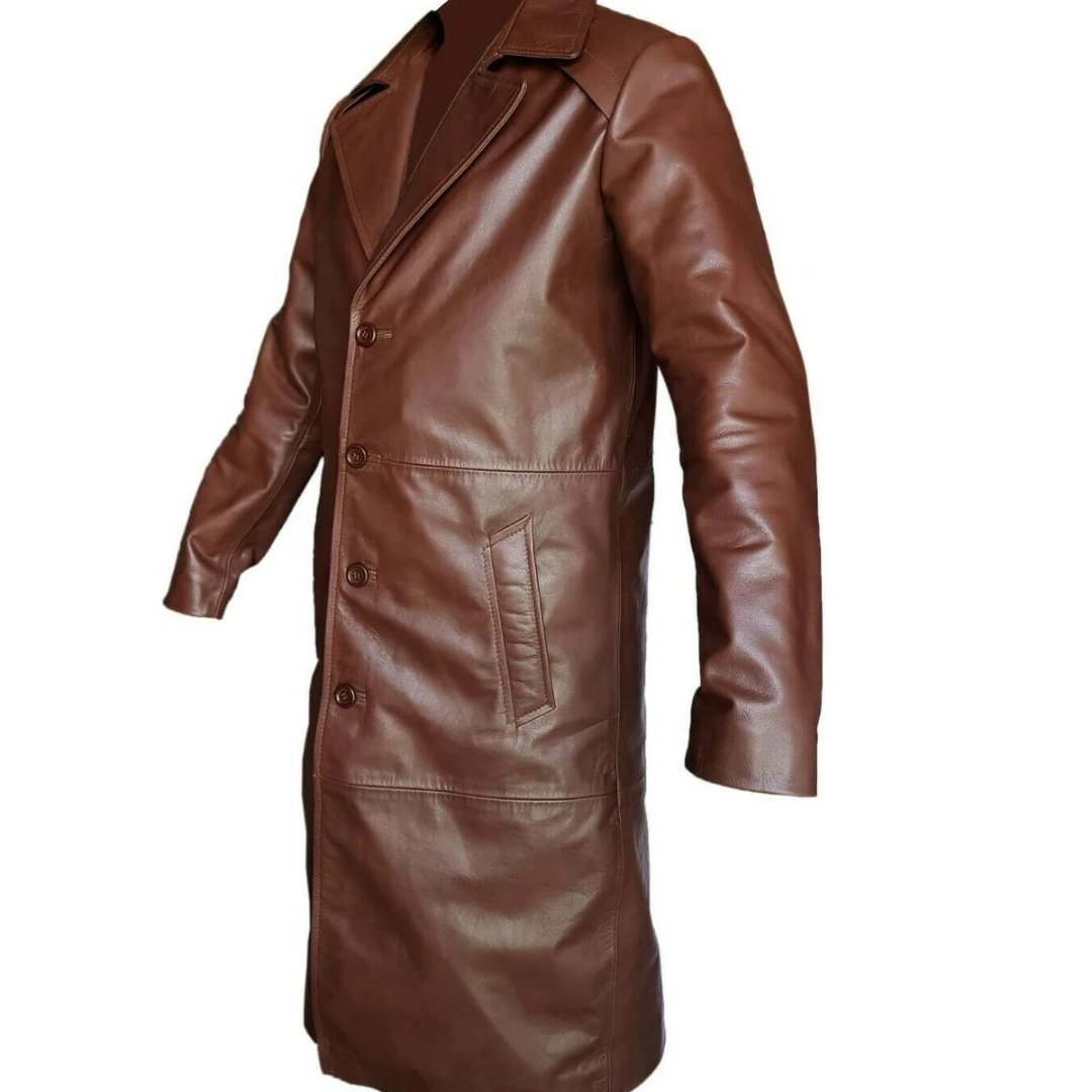 mens leather coats 