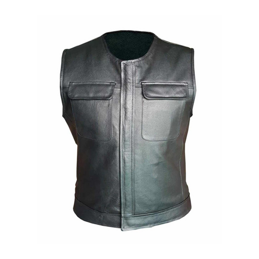 leather vest