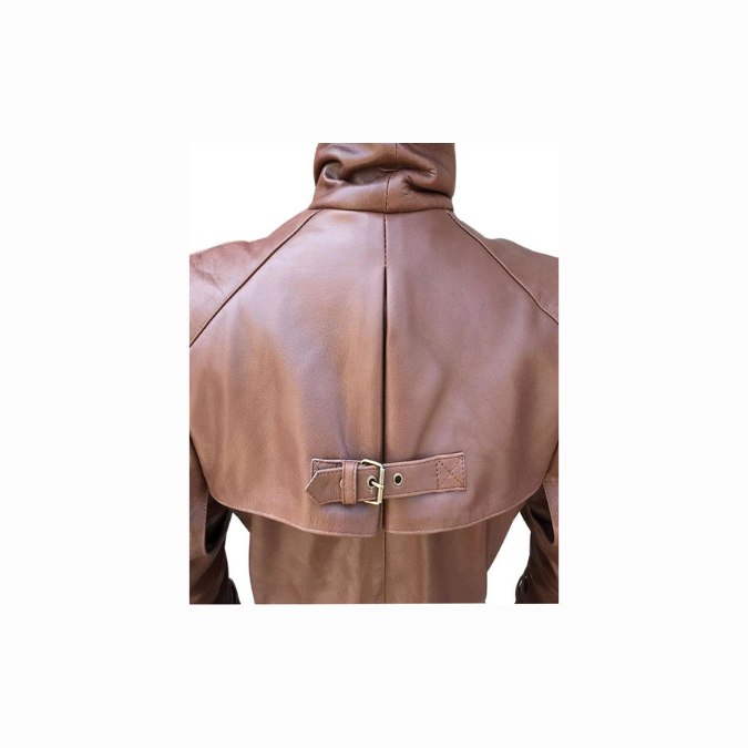 Buttoned long coat